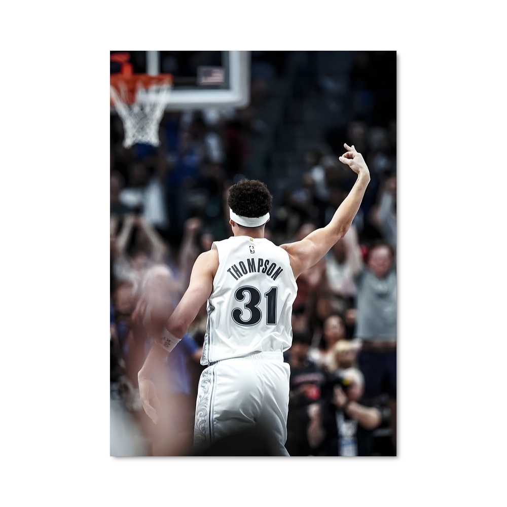 Poster Klay dans la Lumière – affiche Basketball